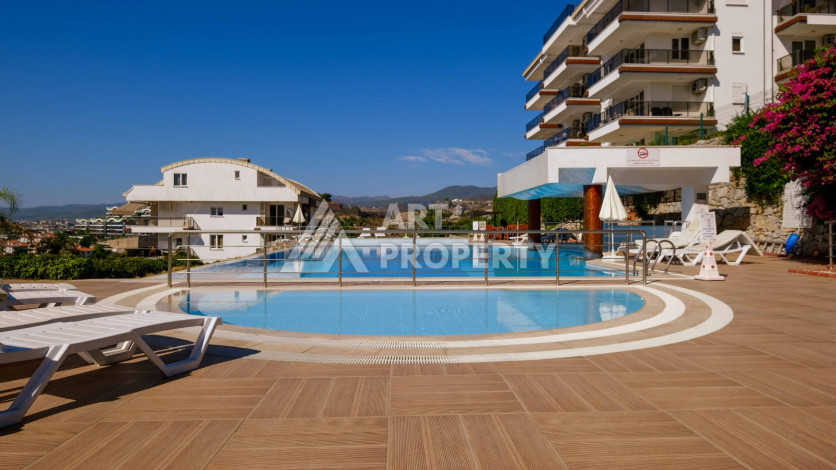 Шикарная  квартира 2+1 в Конаклы с видом на средиземное море - Ракурс 28