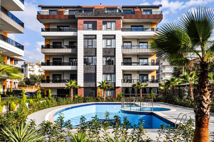 Шикарные аппартаменты в новом комплексе в районе Оба, Алания, 105 м2 - Ракурс 4