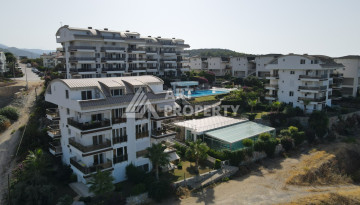 Шикарная  квартира 2+1 в Конаклы с видом на средиземное море - Ракурс 40
