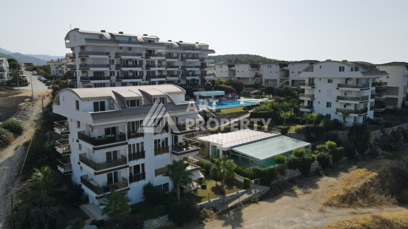 Шикарная  квартира 2+1 в Конаклы с видом на средиземное море - Ракурс 39