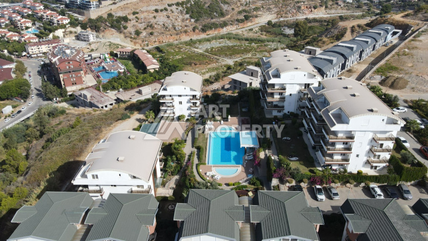 Шикарная  квартира 2+1 в Конаклы с видом на средиземное море - Ракурс 42