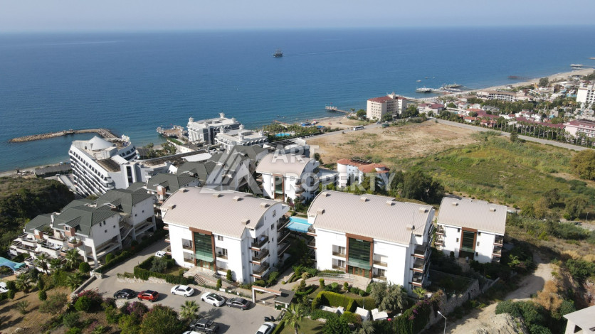 Шикарная  квартира 2+1 в Конаклы с видом на средиземное море - Ракурс 44