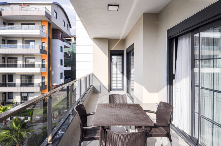 Шикарные аппартаменты в новом комплексе в районе Оба, Алания, 105 м2 - Ракурс 9