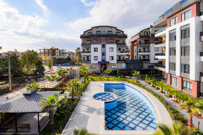 Шикарные аппартаменты в новом комплексе в районе Оба, Алания, 105 м2 - Ракурс 11