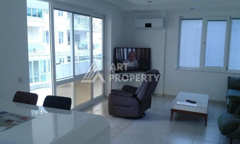 Просторная квартира 2+1 в районе Оба, в шаговой доступности до моря 150м - Ракурс 8