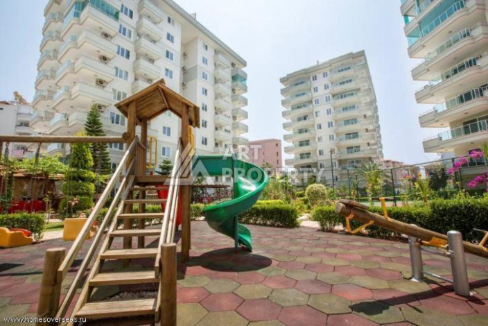 Просторная квартира 2+1 в районе Оба, в шаговой доступности до моря 150м - Ракурс 16