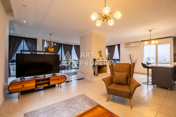 Шикарная вилла 4+1 в районе Конаклы с видом на море - Ракурс 9