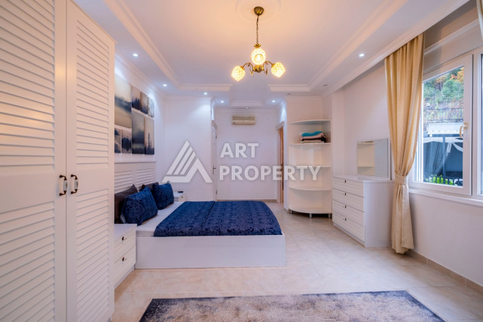 Шикарная вилла 4+1 в районе Конаклы с видом на море - Ракурс 12