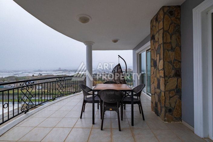 Шикарная вилла 4+1 в районе Конаклы с видом на море - Ракурс 30