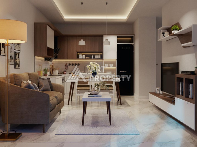 Квартира с планировкой 2+1  в перспективном районе Алании – Демирташ - Ракурс 6