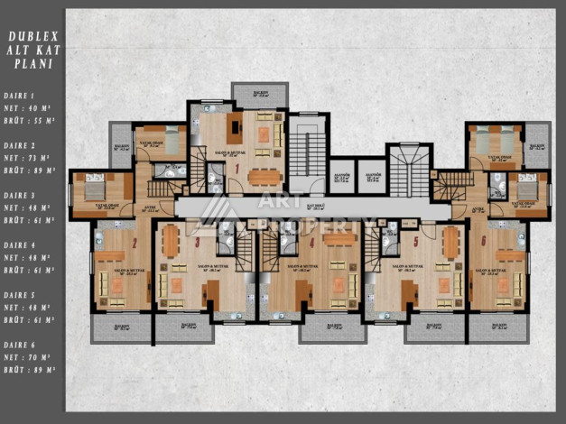 Квартира с планировкой 2+1  в перспективном районе Алании – Демирташ - Ракурс 11