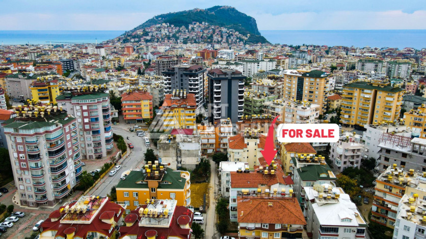 Четырех комнатная  квартира в 750 метрах от моря – центр Алании - Ракурс 2