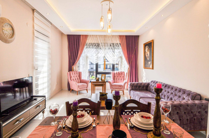 Шикарные аппартаменты в новом комплексе в районе Оба, Алания, 105 м2 - Ракурс 22