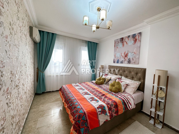 Просторная квартира 2+1 с мебелью 110м2 в центре Алании - Ракурс 3