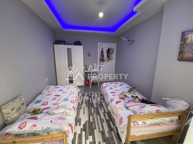 Мебелированная квартира 1+1 в районе Авсалар - Ракурс 11