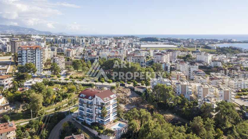 Мебелированная квартира 1+1 в районе Авсалар - Ракурс 15