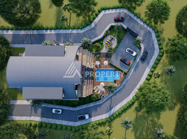 Квартира в районе Оба на завершающим этапе строительства - Ракурс 6