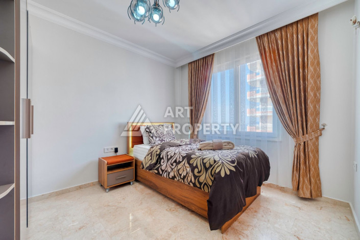 Просторная квартира в Махмутларе с видом на море, планировкой 2+1,120м2 - Ракурс 3