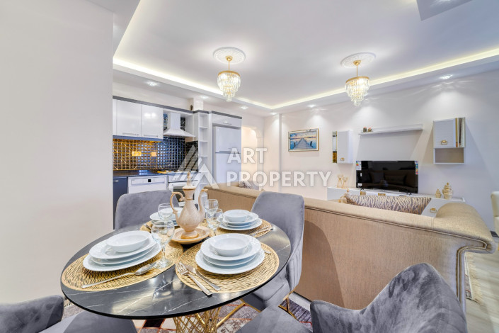 Просторная квартира 60м2 в престижном районе 1+1 Махмутлар - Ракурс 4