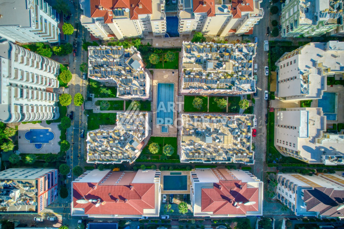 Просторная квартира 60м2 в престижном районе 1+1 Махмутлар - Ракурс 26