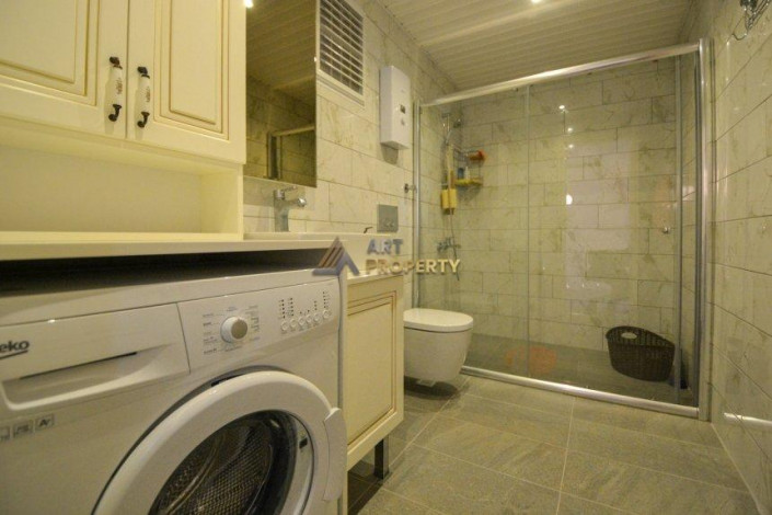 Двухуровневая квартира в шикарной рециденции, с 250 метрах от Средиземного моря, в районе Махмутлар, Алания, 123 м2 - Ракурс 14