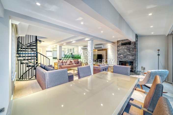 Видовая вилла 5+1 в районе Демирташ 300м2 - Ракурс 29