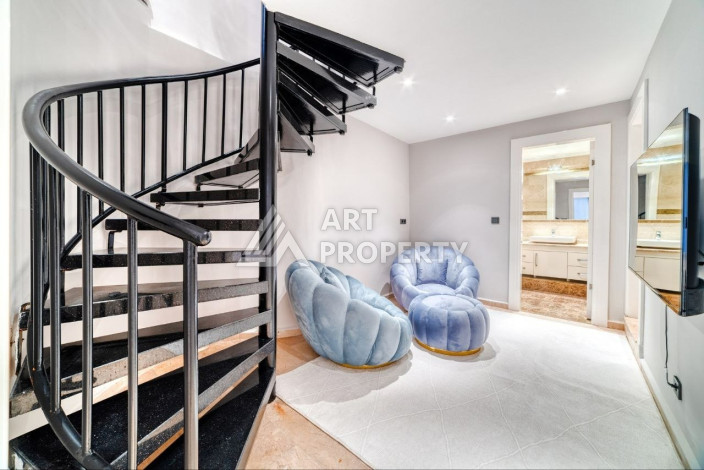 Видовая вилла 5+1 в районе Демирташ 300м2 - Ракурс 53