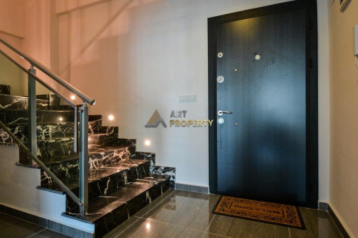 Двухуровневая квартира в шикарной рециденции, с 250 метрах от Средиземного моря, в районе Махмутлар, Алания, 123 м2 - Ракурс 19