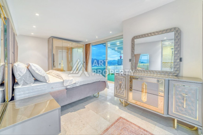 Видовая вилла 5+1 в районе Демирташ 300м2 - Ракурс 69