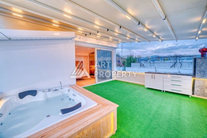 Видовая вилла 5+1 в районе Демирташ 300м2 - Ракурс 76