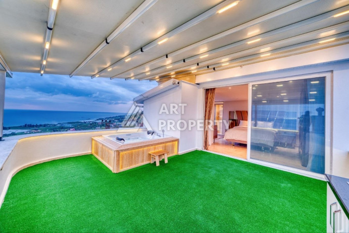 Видовая вилла 5+1 в районе Демирташ 300м2 - Ракурс 77