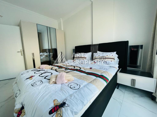 Квартира 1+1 51м2 в самом современном районе Махмутлар - Ракурс 12