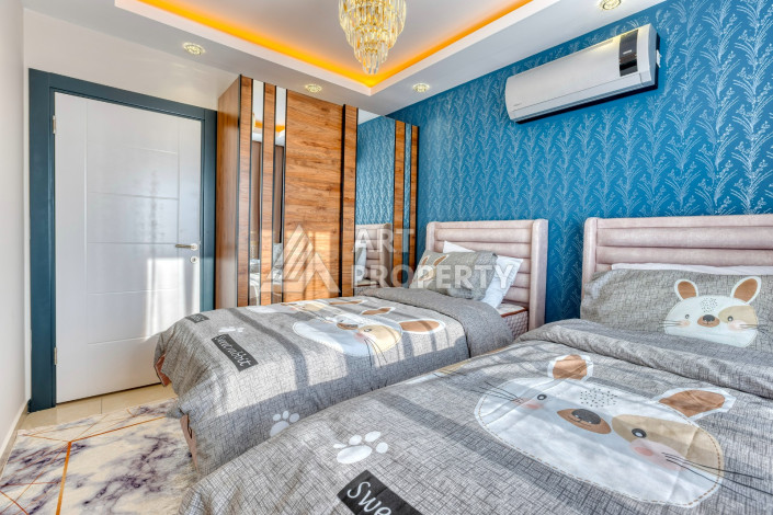 Просторная квартира 115м2 планировкой 2+1 в районе Махмутлар. - Ракурс 11