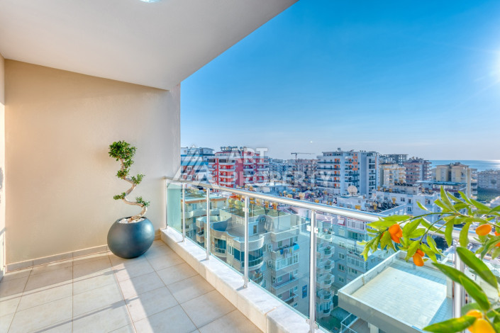 Просторная квартира 115м2 планировкой 2+1 в районе Махмутлар. - Ракурс 19