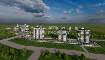 Выгодный инвестиционный проект – резиденция с развитой инфраструктурой в районе Паяллар, Алания - Ракурс 3