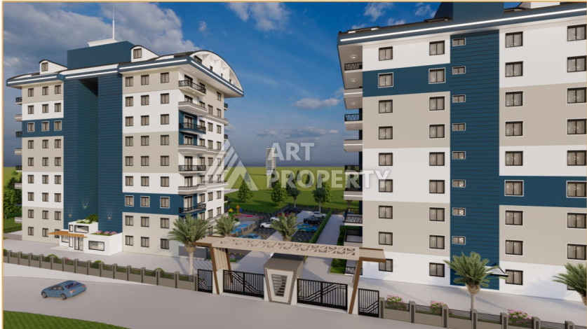 Выгодный инвестиционный проект – резиденция с развитой инфраструктурой в районе Паяллар, Алания - Ракурс 9