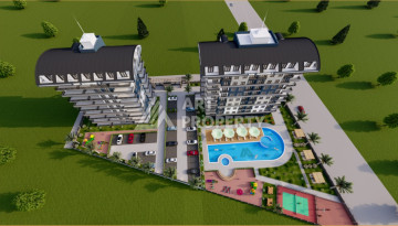 Выгодный инвестиционный проект – резиденция с развитой инфраструктурой в районе Паяллар, Алания - Ракурс 15