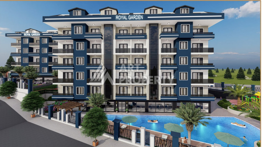 Инвестиционная недвижимость в Алании, район Кестель. Проект Off-plan - Ракурс 2