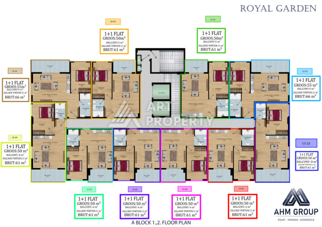 Инвестиционная недвижимость в Алании, район Кестель. Проект Off-plan - Ракурс 18