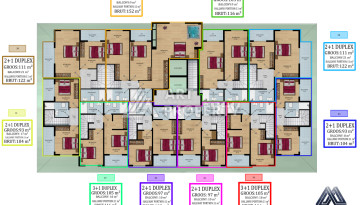 Инвестиционная недвижимость в Алании, район Кестель. Проект Off-plan - Ракурс 21