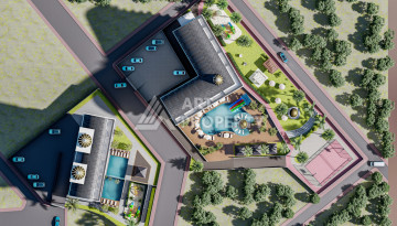 Новый проект жилого комплекса с инфраструктурой в районе Демирташ - Ракурс 5