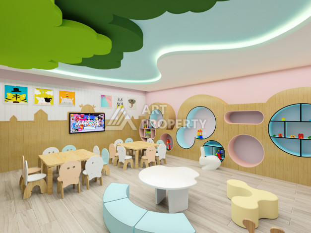 Новый проект жилого комплекса с инфраструктурой в районе Демирташ - Ракурс 7