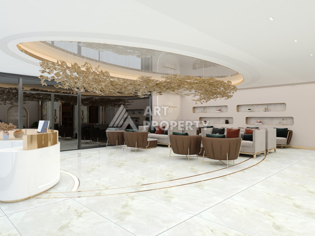 Новый проект жилого комплекса с инфраструктурой в районе Демирташ - Ракурс 15