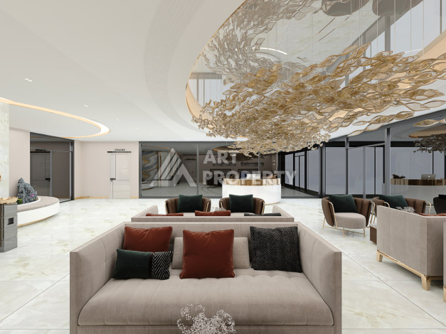 Новый проект жилого комплекса с инфраструктурой в районе Демирташ - Ракурс 18