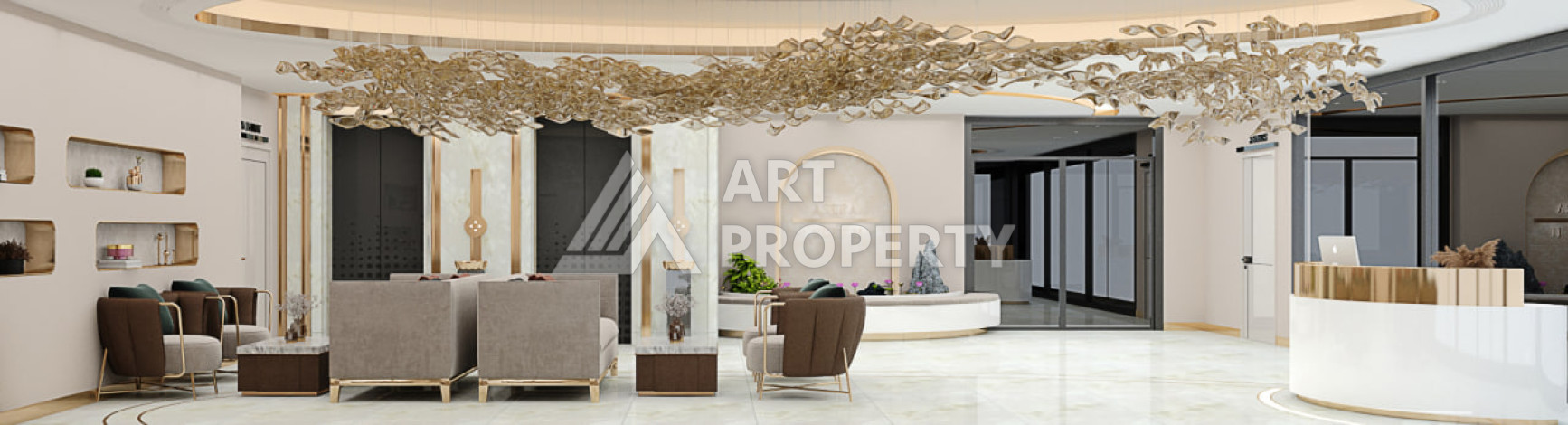 Новый проект жилого комплекса с инфраструктурой в районе Демирташ - Ракурс 19