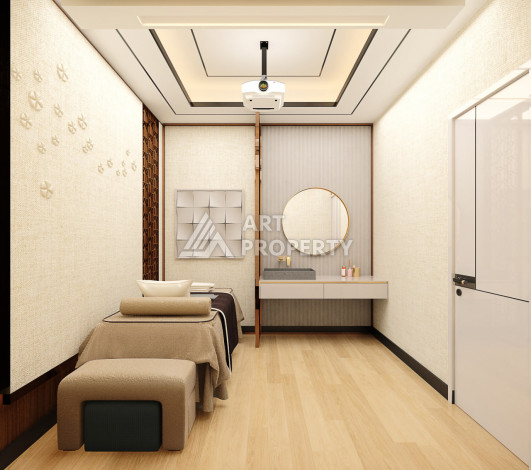 Новый проект жилого комплекса с инфраструктурой в районе Демирташ - Ракурс 21