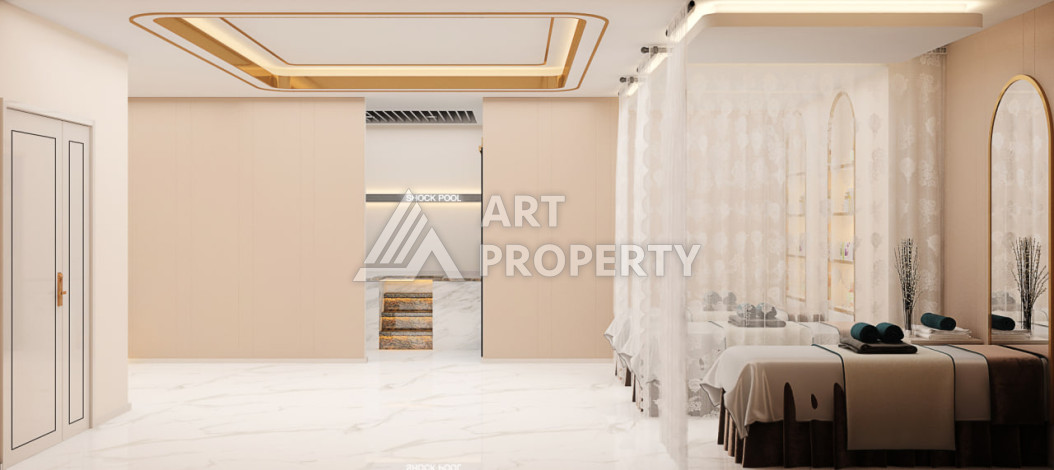 Новый проект жилого комплекса с инфраструктурой в районе Демирташ - Ракурс 23