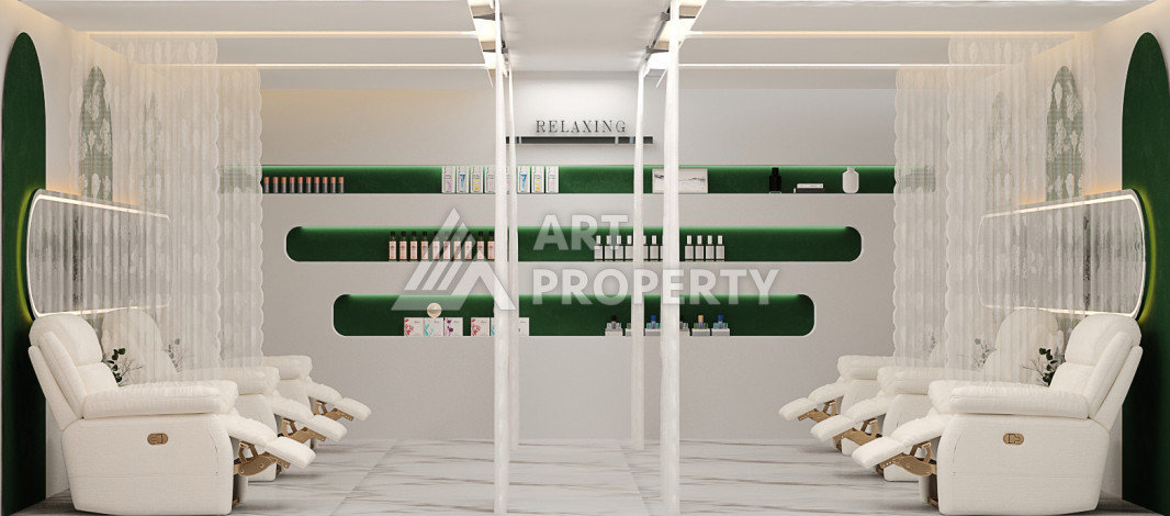 Новый проект жилого комплекса с инфраструктурой в районе Демирташ - Ракурс 32