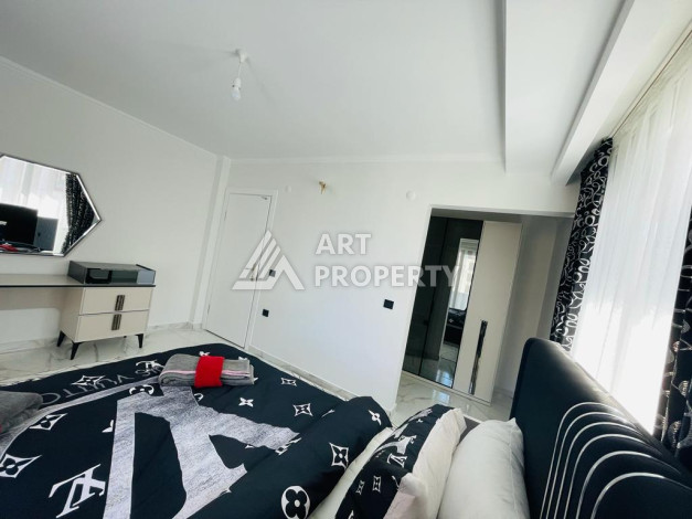 Двухуровневая квартира планировкой 2+1 в районе Махмутлар. - Ракурс 2