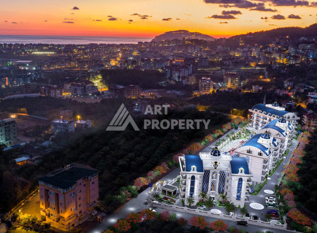 Новый шикарный проект с развитой инфраструктурой в районе Оба - Ракурс 6